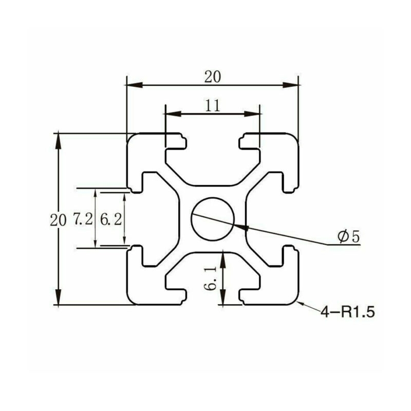 GrowlightSystems System-Schiene TentyPro Details 1